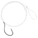 Hurricane 18in Mono Circle Snelled Hook, Size #3/0Bc, HR-BCH3/0-6