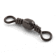 Hurricane Barrel Swivel, Size 5, Black, 12/Pack, H-BSB5-12