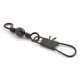 Hurricane Barrel Swivelinterlock #12, Black, 12/Pack, H-BBISS1212