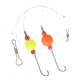 Hurricane Bluefish Rig 1in Floats 3/0 Hook, BF1940-3/0