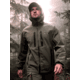 Huto Lifestyle Bone Dry Rain Jacket, Green/Grey, Large, BNERN-JCKT-GRYGRN-L