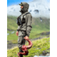 Huto Lifestyle Bone Dry Rain Pants, Green/Grey, Medium, BNERN-PNT-GRYGRN-M