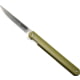 Huto Lifestyle Finisher Folding Hard Blade Skinner Knife, Army Green, FINSH-KNV-ARMGRN