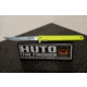 Huto Lifestyle Finisher Folding Hard Blade Skinner Knife, Lime Green, FINSH-KNV-LIMGRN
