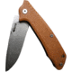 Huto Lifestyle Hunt Harder Folding Hard Blade Knife, Brown, HTHD-KNV-BRN
