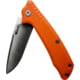 Huto Lifestyle Hunt Harder Folding Hard Blade Knife, Orange, HTHD-KNV-ORG
