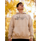 Huto Lifestyle Limited Edition Simsy Elk Artwork Logo Hoodie