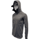 Huto Lifestyle Huto Lifestyle Synthetic Mid-Weight Hoodie/Base Layer, Grey, 3XL, SYNTC-WGHT-HDIE-GRY-XXXL