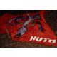 Huto Lifestyle Meat Throw Tarp/Shelter, Regular, Orange, MEAT-TARP-REG