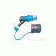 Hydrapak Blaster Bite Valve, Malibu Blue, 1/4in I.D., A150
