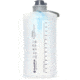 HydraPak Flux Plus Water Bottle, Clear/HP Blue, 1.5L/50oz, GF425F