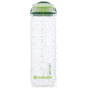 HydraPak Recon Water Bottle, Clear / Evergreen &amp; Lime, 1 L, BR02E