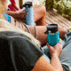 Hydro Flask 12 oz Wide Mouth W Flex Sip Lid, Laguna, W12BCX454