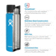 Hydro Flask 16 oz. Coffee Flask w/Flex Sip Lid, Lemon, W16BCX740