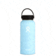 Hydro Flask 32 oz Wide Mouth Flask with Flex Straw Lid, Frost, 32 oz, W32FS440