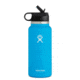 Hydro Flask Wide Mouth Bottle with Straw Lid, Pacific, 32 oz., W32BSW415