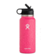 Hydro Flask Wide Mouth Bottle with Straw Lid, Watermelon, 32 oz., W32BSW618