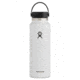 Hydro Flask Wide Mouth Flask, White, 40 oz., W40BTS110