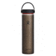 Hydro Flask Trail Light Weight Series 24 oz. Wide Mouth Bottle Lightweight With Flex Cap, Obsidian, LW24LW080