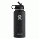 Hydro Flask Wide Mouth with Straw Lid 32 oz-Black