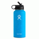 Hydro Flask Wide Mouth with Straw Lid 32 oz-Pacific