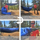 Hyke &amp; Byke Antero Hammock Compatible Goose Down Sleeping Bag, 800FP WR, 0F Degrees, 1354170990669
