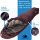 Hyke &amp; Byke Katahdin Fill Power Hydrophobic Sleeping Bag w/Advanced Synthetic, 625FP, 32F Degrees, 6588498346061