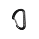 Hyperlite Mountain Gear The Flat Micro D Carabiner, Anodized Aluminum and Steel, 1-90023-1