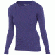 Ibex Woolies 1 Crew - Women's-Iris-Large