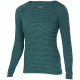 Ibex Woolies 1 Crew - Womens-Juniper/Midnight Stripe-X-Small
