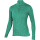 Ibex Woolies 1 Zip T-Neck - Womens-Juniper-X-Small