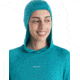 Icebreaker 125 Cool-Lite Sphere Long Sleeve Hoodie - Womens, Flux Green, Medium, IB0A56EX861M