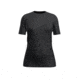 Icebreaker 125 ZoneKnit Short Sleeve Crewe Thermal Top - Women's, Jet Heather/Black/Metro Heather/Cb, Small, IB0A56H8585S