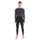 Icebreaker 125 ZoneKnit Thermal Leggings - Mens, Black/Jet Heather/Cb, Large, IB0A56H5091L