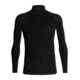Icebreaker 150 Zone Long Sleeve Half Zip, Black/Mineral, Extra Small, 104332-001-XS