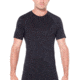 Icebreaker 150 Zone Short Sleeve Crewe - Mens, Black/Mineral, Small, 104346-001-S