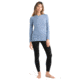Icebreaker 175 Everyday Long Sleeve Crewe Thermal Top - Women's, Kyanite, Small, IB104471885S