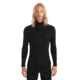 Icebreaker 175 Everyday Long Sleeve Half Zip Thermal Top - Mens, Black, Small, IB104484001S