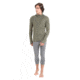 Icebreaker 200 Oasis 3/4 Thermal Leggings - Mens, Gritstone Heather, Extra Small, IB104368013XS