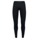 Icebreaker 200 Oasis Thermal Leggings - Women's, Black, Extra Small, IB104383001XS