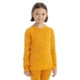 Icebreaker 200 Oasis Long Sleeve Crewe - Kids, Solar, 12US, IB10450194512