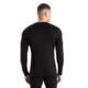 Icebreaker 200 Oasis Long Sleeve Crewe - Mens, Black, Extra Small, IB104365001XS
