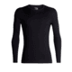 Icebreaker Merino 200 Oasis LS Crewe - Men's, Black, Extra Large, IB104365001XL