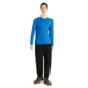 Icebreaker 200 Oasis Long Sleeve Crewe - Mens, Lazurite, Large, IB104365580L