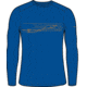 Icebreaker 200 Oasis Long Sleeve Crewe Ski Stripes Thermal Top - Men's, Lazurite, 2XL, IB0A56HU580XXL