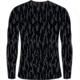 Icebreaker 200 Oasis Long Sleeve Glacial Flow Thermal Top - Men's, Graphite/Black/Aop, Large, IB0A56QSA53L