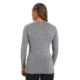 Icebreaker 200 Oasis Long Sleeve V Neck Thermal Top - Womens, Gritstone Heather, Extra Small, IB104379013XS