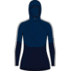 Icebreaker 200 Sonebula Long Sleeve Half Zip Thermal Hood - Women's, Midnight Navy/Royal Navy/Snow/Cb, Small, IB0A56SW090S