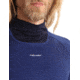 Icebreaker 200 Sonebula Long Sleeve High Neck Thermal Top - Mens, Midnight Navy/Royal Navy/Snow/Cb, Small, IB0A59JT090S