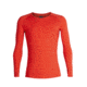 Icebreaker 200 Zone Long Sleeve Crewe, Chili Red/Monsoon, Extra Large, 104355-601-XL